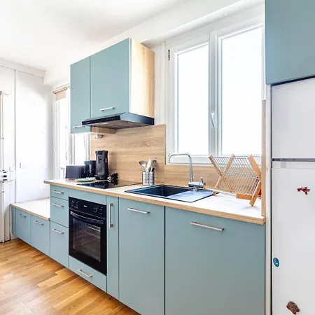 Guestready - Pour 2 A Deux Pas Du Metro Париж